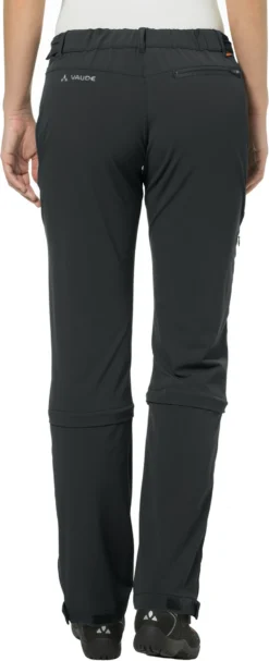 VAUDE Damen Wanderhose / Zipp-Off-Hose "Farley Stretch Capri T-Zip II" -McKinley Geschaft 04577 010 BILD03 20210402