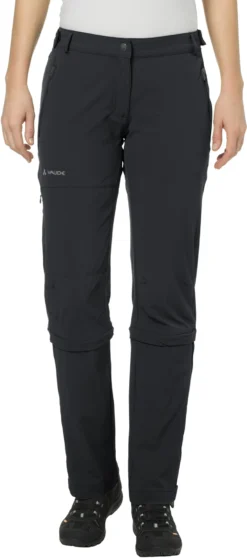 VAUDE Damen Wanderhose / Zipp-Off-Hose "Farley Stretch Capri T-Zip II" -McKinley Geschaft 04577 010 BILD04 20210402