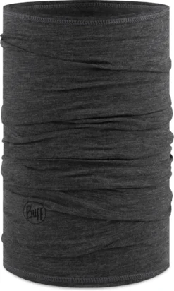 BUFF Herren Schal WOOL SOLID GREY