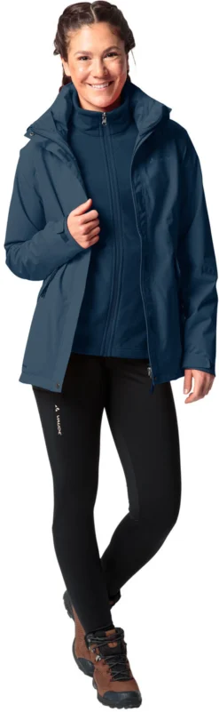 VAUDE Damen Rosemoor 3in1 Jacket 11 VAUDE Damen Rosemoor 3in1 Jacket -McKinley Geschaft 42046 160 BILD05 20230613