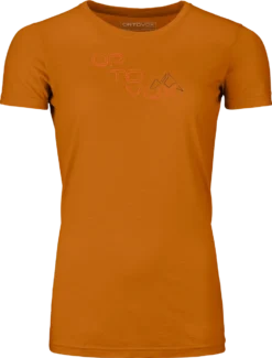 ORTOVOX Damen Shirt 185 MERINO TANGRAM LOGO TS W