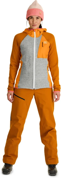 ORTOVOX Damen Unterjacke FLEECE GP CLASSIC KNIT HOODY W -McKinley Geschaft 87240 21501 BILD03 20230706
