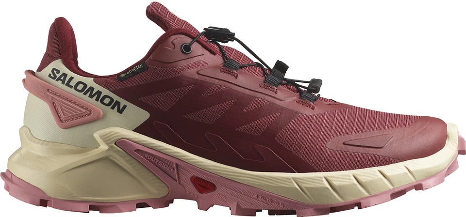 SALOMON Damen Trailrunningschuhe SHOES SUPERCROSS 4 GTX W Cohide/Syrah/Bl 1 SALOMON Damen Trailrunningschuhe SHOES SUPERCROSS 4 GTX W Cohide/Syrah/Bl