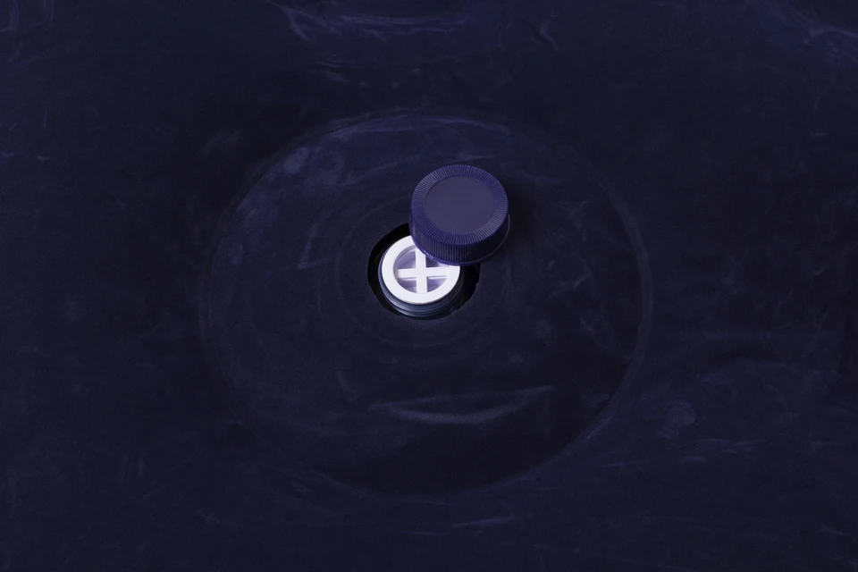 McKINLEY Luftbett Single Velour Pump 2 McKINLEY Luftbett Single Velour Pump – Bild 2