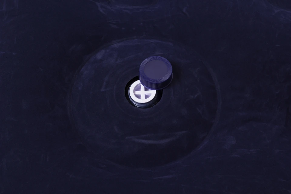 McKINLEY Luftbett Double Velour Pump 2 McKINLEY Luftbett Double Velour Pump – Bild 2