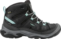 KEEN Damen Trekkingstiefel CIRCADIA MID POLAR W-BLACK/CLOUD BLUE